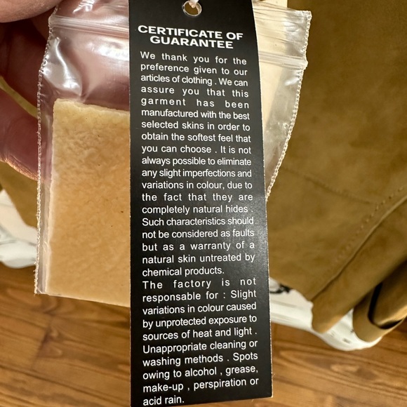 Vera Pelle Designer Leather Blazer - Picture 5 of 15